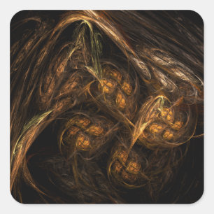 Madre Tierra Resumen Pegatina de Art Square