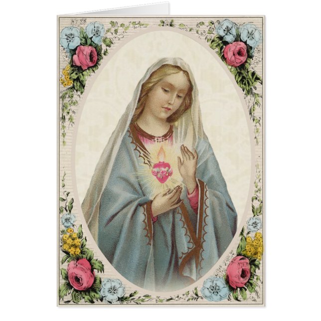 Madre Virgen Santa María Religiosa (Frente)