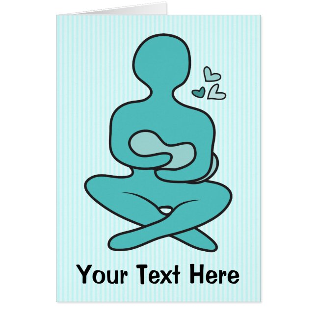 Madre y bebé de amamantamiento (Frente)