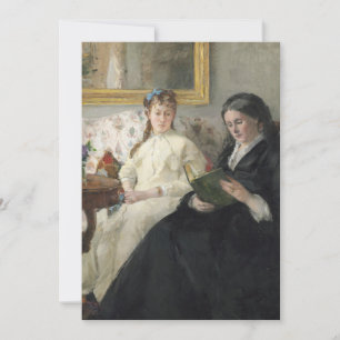 Madre y hermana del artista   Berthe Morisot