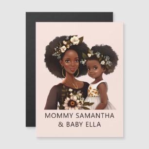 Madre y hija negras personalizadas (18)