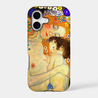 Madre y niño por el arte Nouveau de Gustavo Klimt