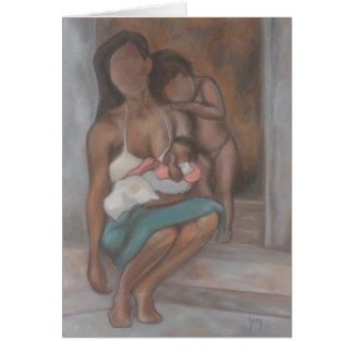 Madre y niños