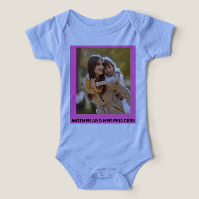 MADRE Y SU PRINCESA (Diseño delantero )