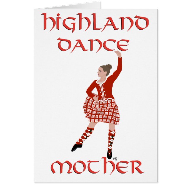 Madres bailarinas de Highland - Rojo (Frente)