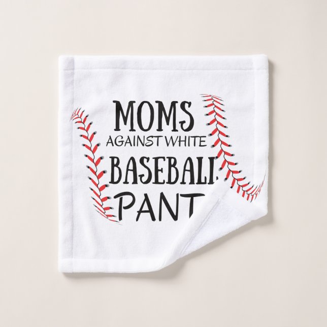 Madres Contra Pantalones Blancos de Béisbol (Toallita)