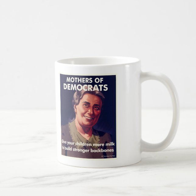 Madres de la taza de Demócratas (Derecha)