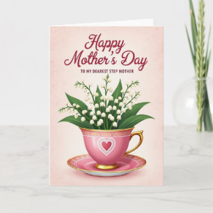 Madres de Taza de Té Elegantes Tarjeta