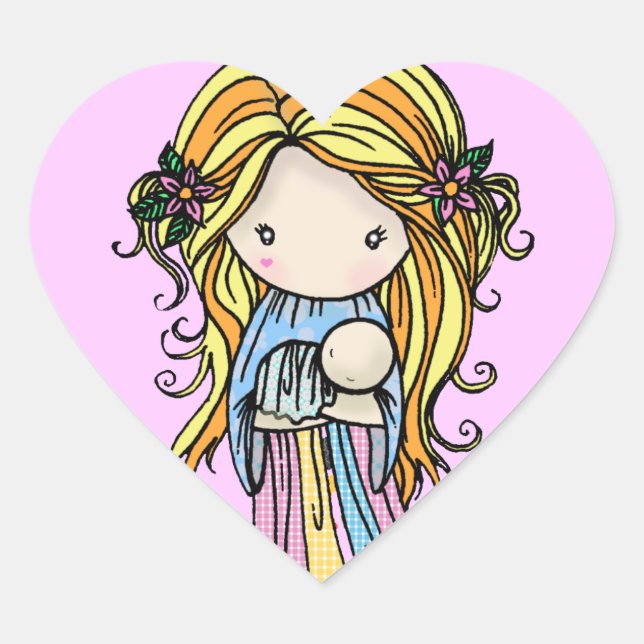 Madres nuevas y Pegatinas bebés (Anverso)