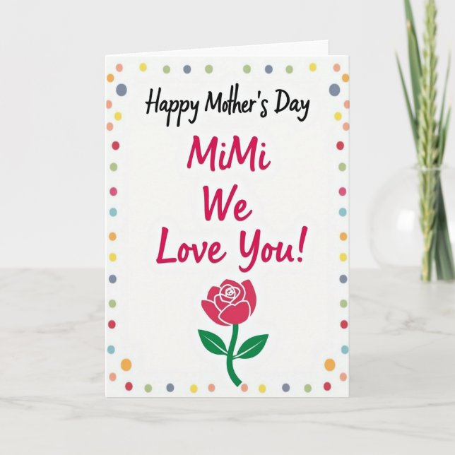 Madres Rayadas Aman Tarjeta (Anverso)