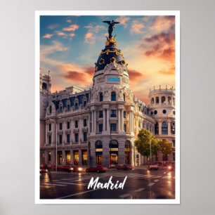 Madrid City España El arte es un lugar famoso