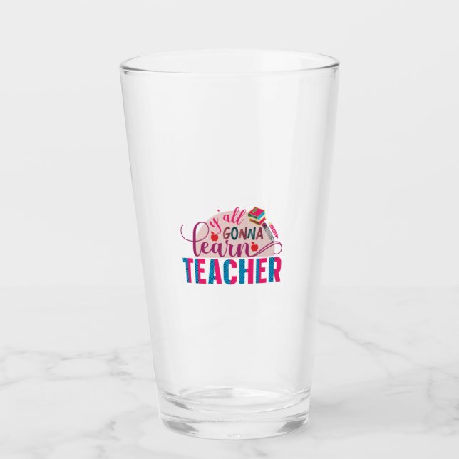 Maestra Arte Yall Aprenderá Profesora (Anverso)