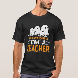 Maestra Camisa Halloween No Puedes Asustarme Soy U