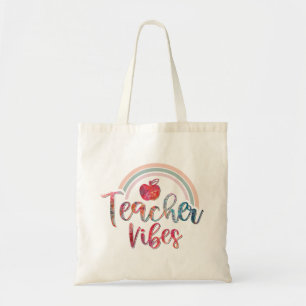 Maestra de Apple Vibes una bolsa de té colorida
