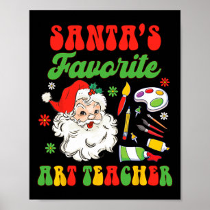 Maestra de arte navidad pinta arte favorito de San