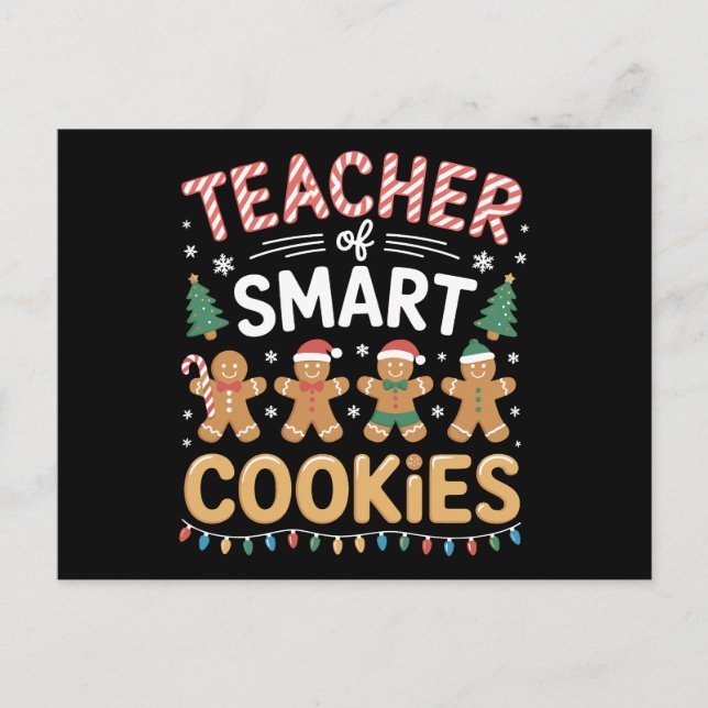 Maestra De Galletas Inteligentes De Navidad De Jen (Anverso)