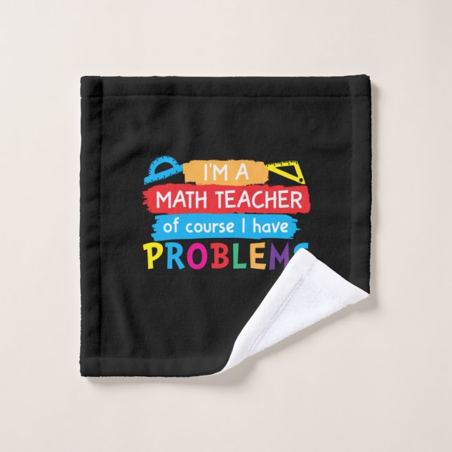 Maestra De Matemáticas Soy Maestra De Matemáticas (Toallita)