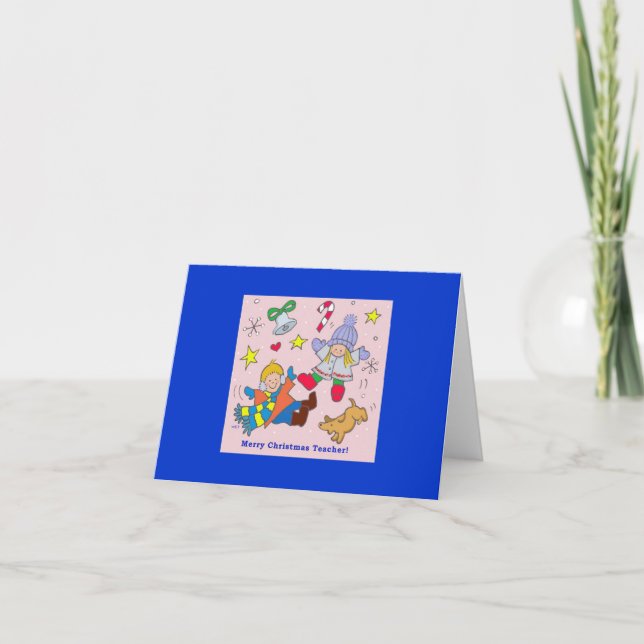 Maestra de Navidad de Feliz (Anverso)