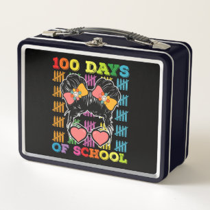 Maestra de peinado despeinado de 100 días de escue
