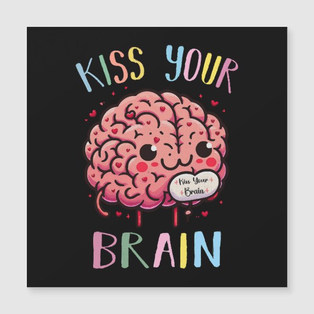 Maestra que besa tu cerebro (Anverso)