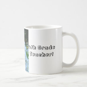 Maestra taza Tazas regalos Maestros Hortensias