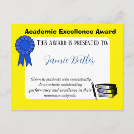 Maestría académica con certificado escolar