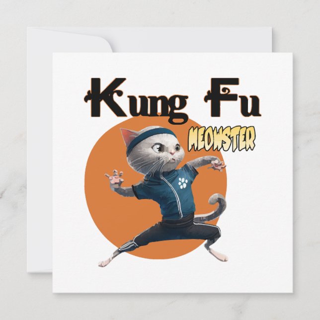 Maestro de Kung Fu Meow (Anverso)