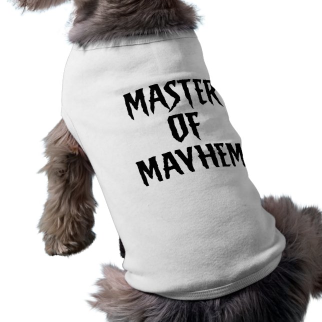 Maestro De Mayhem - Mascota Tee (Atrás)