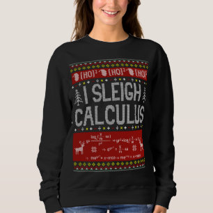 Maestros de matemáticas I Sleigh Calculus Suéter F