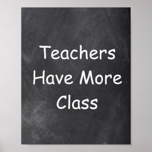 Maestros Más Decoración De Clases De Chalkboard