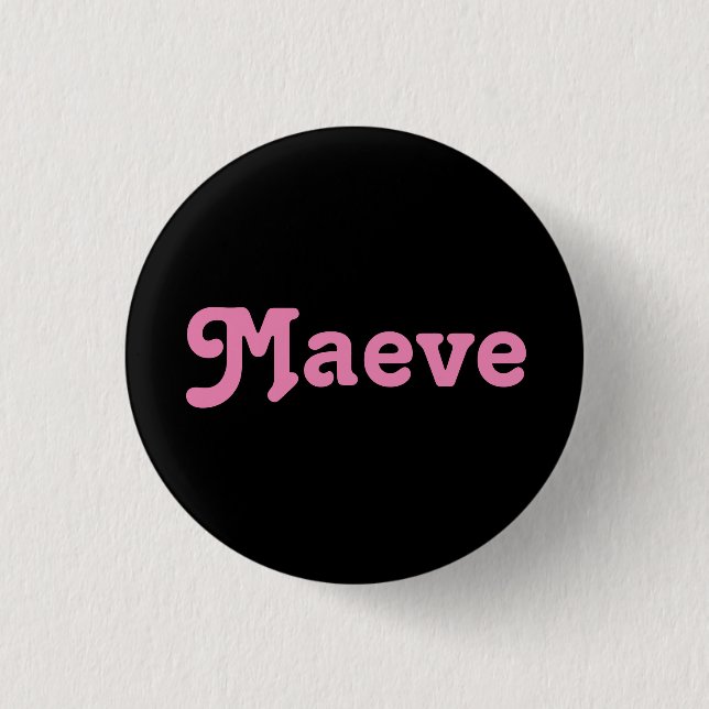 Maeve de botón (Anverso)