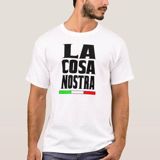 Mafia - camisetas del nostra de Cosa del La (Anverso)