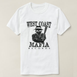 Mafia de la costa oeste - camiseta blanca