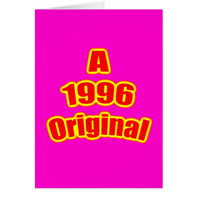 Mag original del rojo 1996 (Frente)