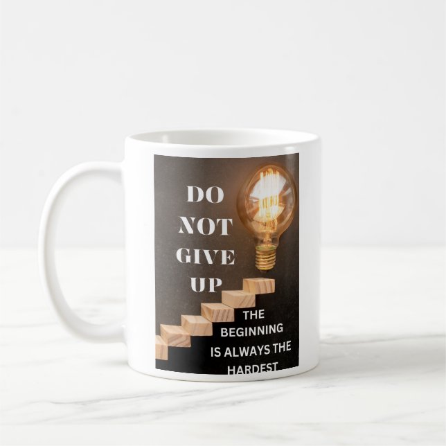 mag, taza con un diseño motivador (Izquierda)