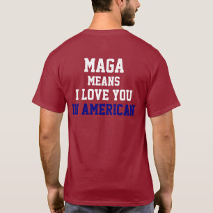 MAGA de la camiseta de Trump "Drain the Swamp"
