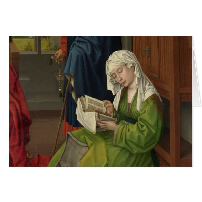 Magdalen en lectura verde (Anverso (Horizontal))
