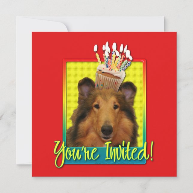 Magdalena de la invitación - collie - Natalie (Anverso)