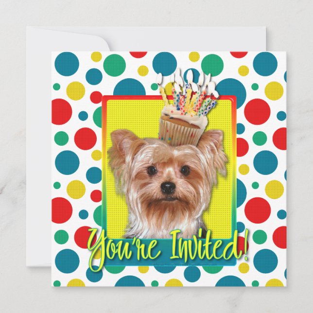 Magdalena de la invitación - Yorkshire Terrier (Anverso)