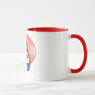 Magdalena del abucheo de la taza de dos tonos