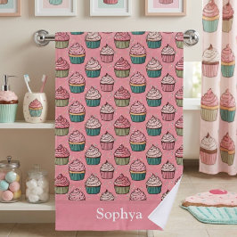 Magdalena personalizada con purpurina rosa