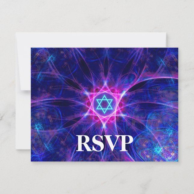 Magen Bet Bar/Bat Mitzvah RSVP (Anverso)