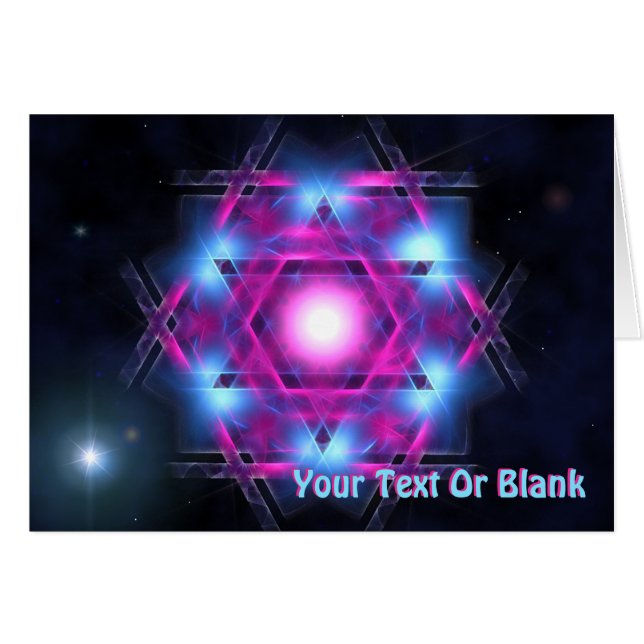 Magen Heh Fractal (Anverso (Horizontal))