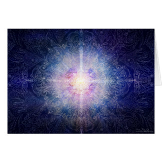 Magenta azul de la mandala