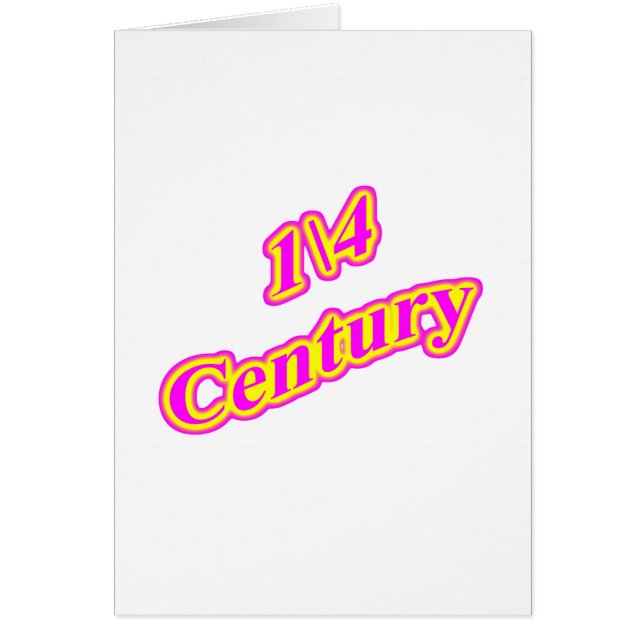 magenta de 1 \ 4 siglos (Frente)