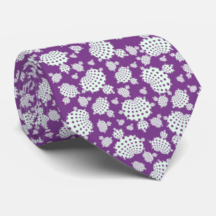 Magenta de mandelbrot y corbata del cuello de la p