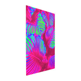 Magenta exuberante tropical deja impresión Metaliz