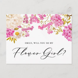 Magenta Hydrangeas Serás Mi Tarjeta De Niña Flora
