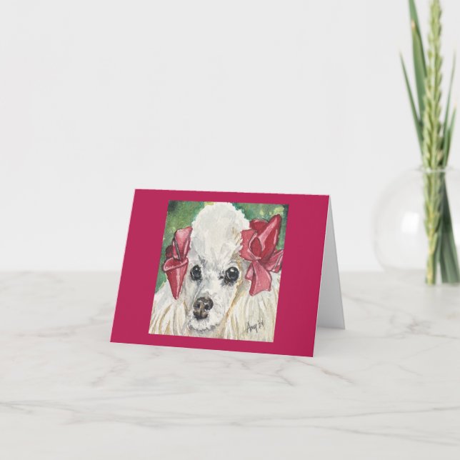 Magenta Poodle (Anverso)