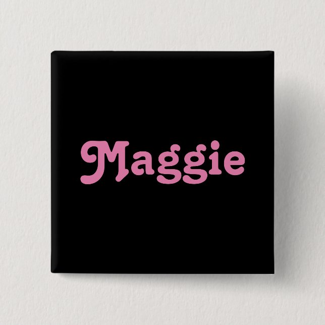 Maggie de botón (Anverso)